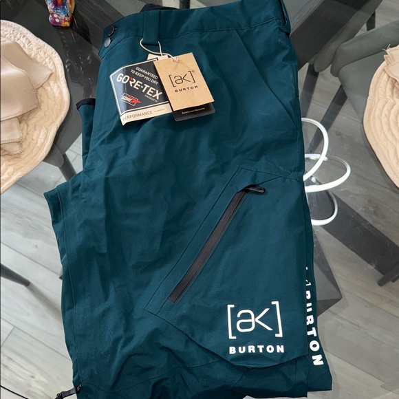 Burton Dark Teal Snow Pants - Picture 1 of 6
